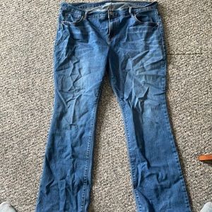 Bootcut jeans